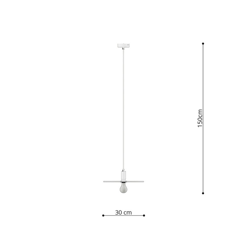 Openwork wall lamp, plafond SIRKEL 30cm black THORO