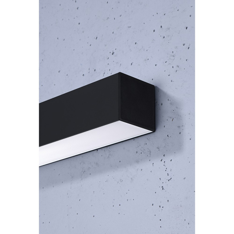 Wall lamp, sconce PINNE 67 3000K black THORO