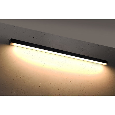 Wall lamp, sconce PINNE 150 3000K black THORO
