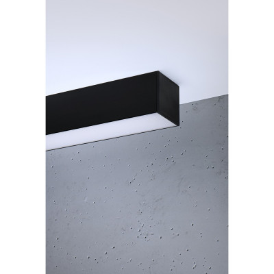 Lampa sufitowa, plafon PINNE 67 3000K czarny THORO