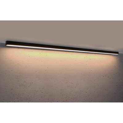 Ceiling lamp, plafond PINNE 200 3000K black THORO