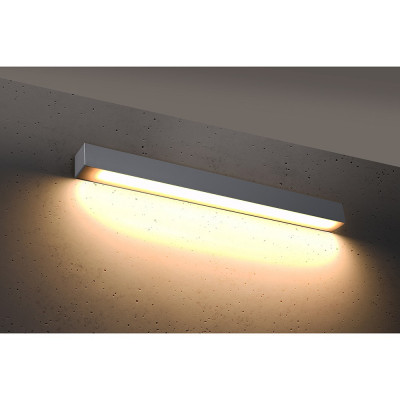 Wall lamp, sconce PINNE 67 3000K grey THORO