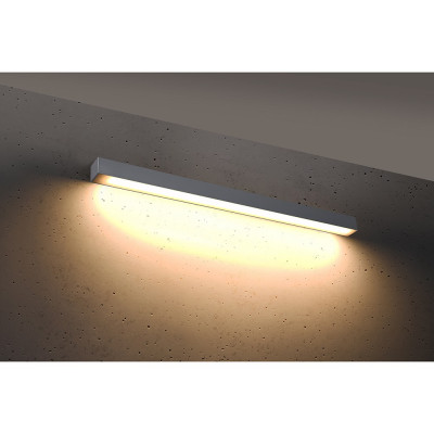 Wall lamp, sconce PINNE 90 3000K grey THORO