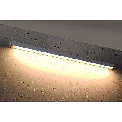 Wall lamp, sconce PINNE 150 3000K grey THORO