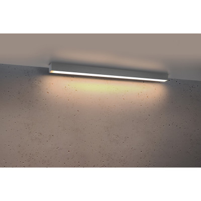 Ceiling lamp, plafond PINNE 90 3000K grey THORO