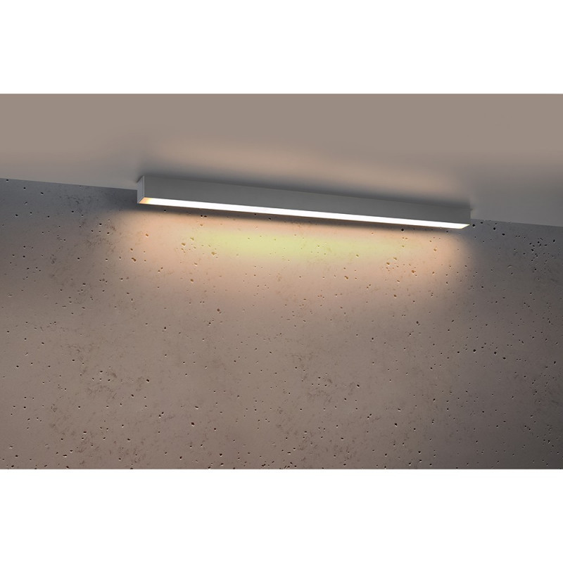 Ceiling lamp, plafond PINNE 90 3000K grey THORO