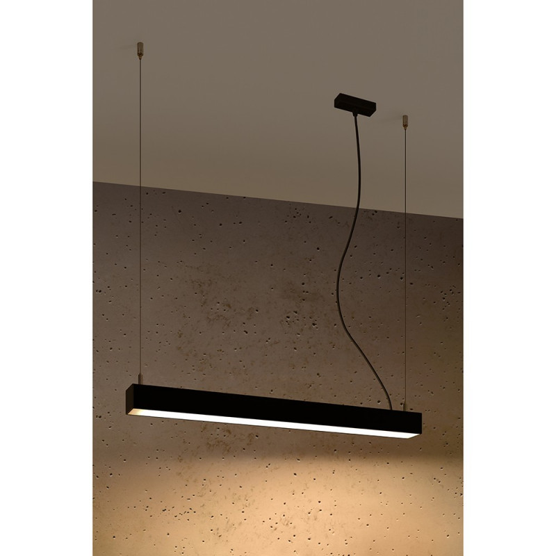 Hanging lamp PINNE 67 3000K black THORO