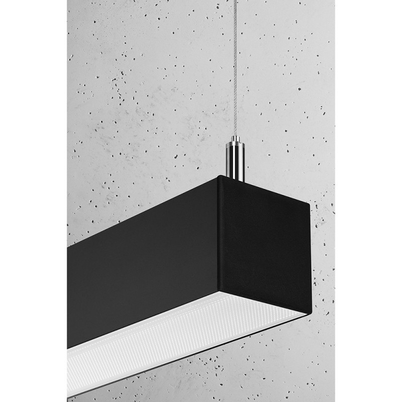 Hanging lamp PINNE 90 3000K black THORO