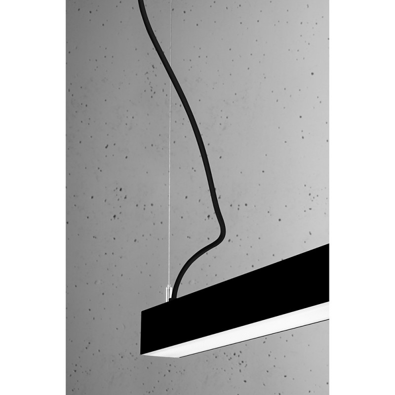Hanging lamp PINNE 90 3000K black THORO