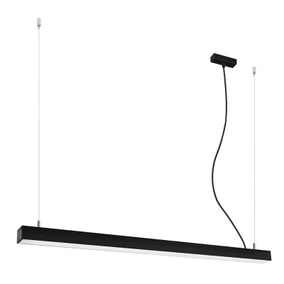 Hanging lamp PINNE 118 3000K black THORO