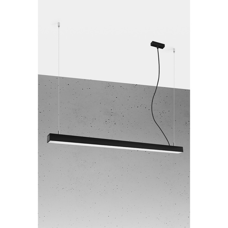 Lampa wisząca PINNE 118 3000K czarny THORO