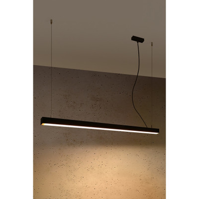 Lampa wisząca PINNE 118 3000K czarny THORO