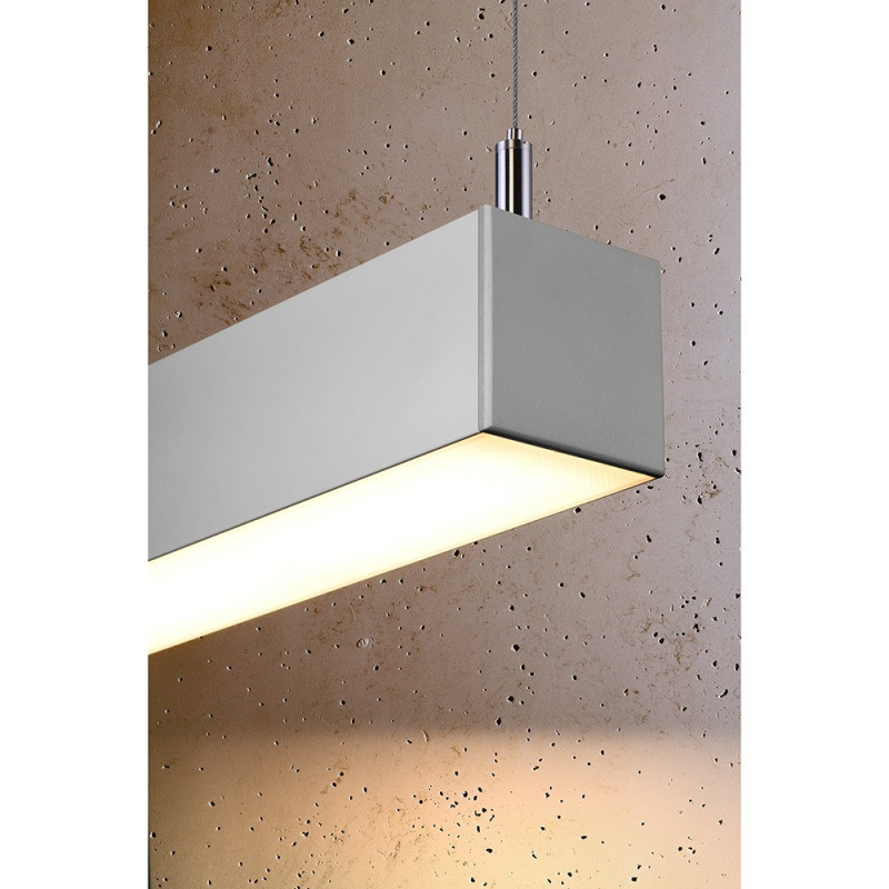 Hanging lamp PINNE 90 3000K grey THORO