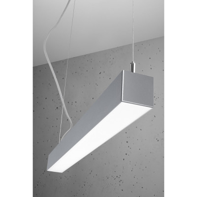 Hanging lamp PINNE 90 3000K grey THORO