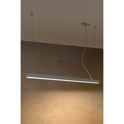 Hanging lamp PINNE 118 3000K grey THORO
