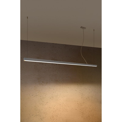 Hanging lamp PINNE 200 3000K grey THORO