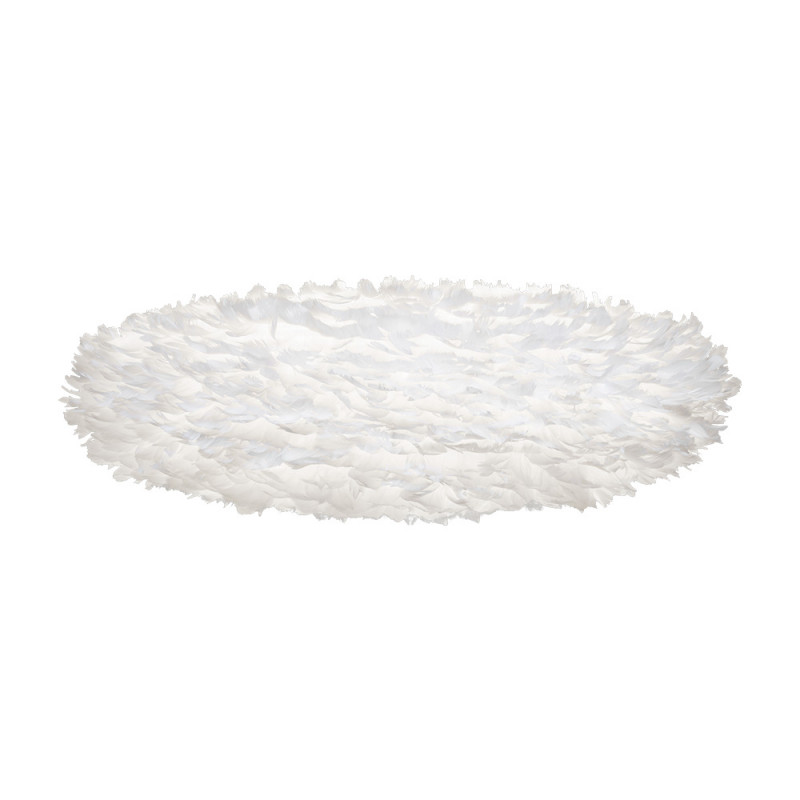 White lamp with feathers Eos Esther Large 79cm UMAGE