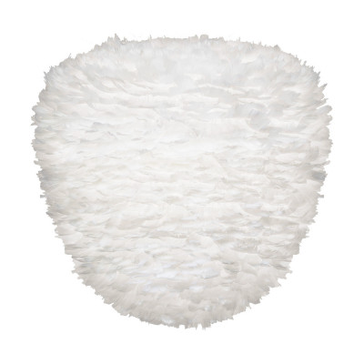 White lamp with feathers Eos Evia Large UMAGE