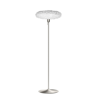 White lamp with feathers Eos Esther Medium oval 60cm UMAGE
