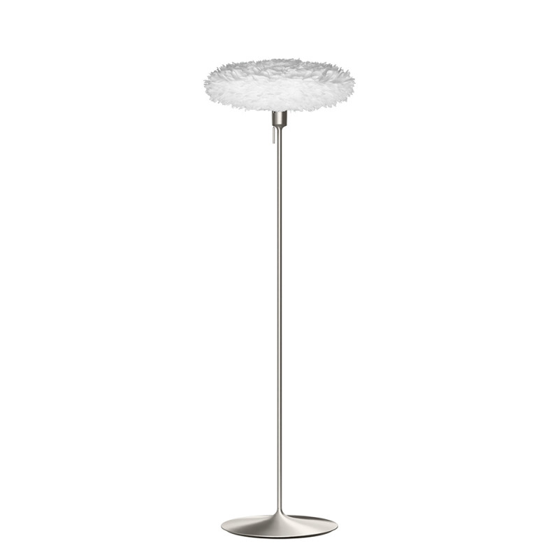 White lamp with feathers Eos Esther Medium oval 60cm UMAGE