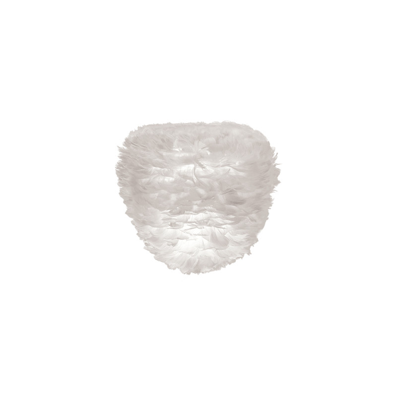 White lamp with feathers EOS Evia Mini UMAGE