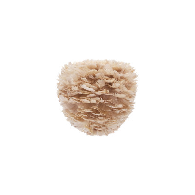 Light brown lamp with feathers EOS Evia Mini UMAGE