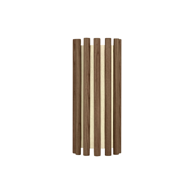 Drewniany abażur Komorebi Mini ciemny dąb UMAGE