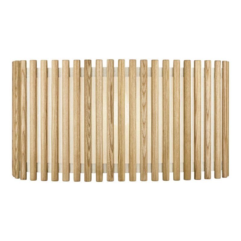 Drewniany abażur Komorebi Large Rectangular naturalny dąb UMAGE