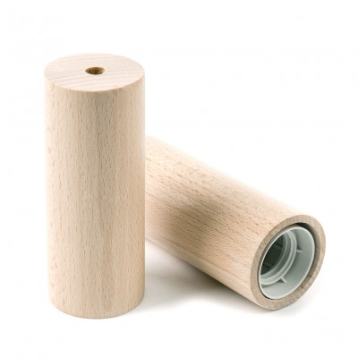 Type B wooden E27 lamp holder – Kolorowe Kable