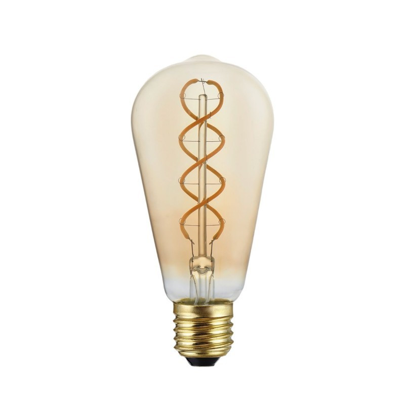 Table lamp SI! 5V with LED amber bulb brushed copper Creative-Cables