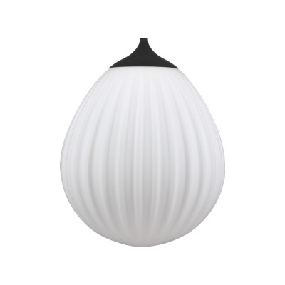 Lampshade Around The World Medium white and black UMAGE