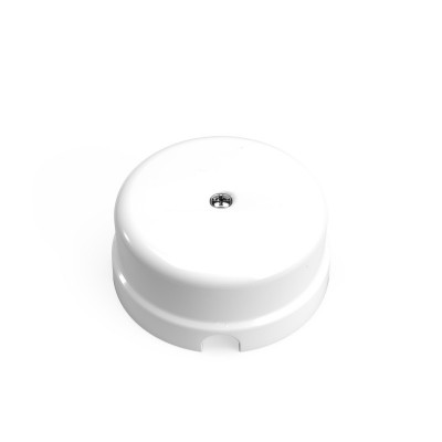 Porcelanowa puszka łączeniowa natynkowa biała Creative-Cables