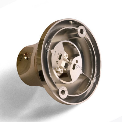 Ceiling/wall lamp for E27 bulb gold Creative-Cables