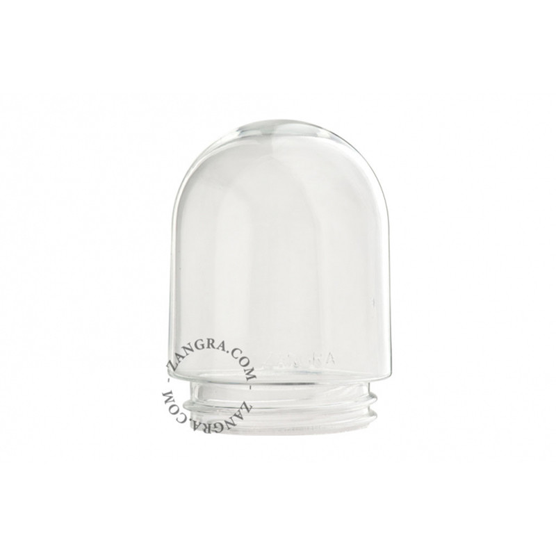 Glass shade glass002 in S size for base 8.5cm diameter transparent Zangra
