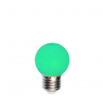 Żarówka do girland LED kulka 45mm 1W zielona