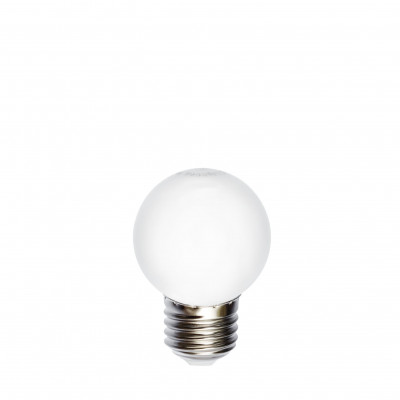 Żarówka do girland LED kulka 45mm 1W RGB