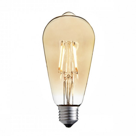 Żarówka dekoracyjna eco Vintage Amber LED ST64 65mm 4W Polux