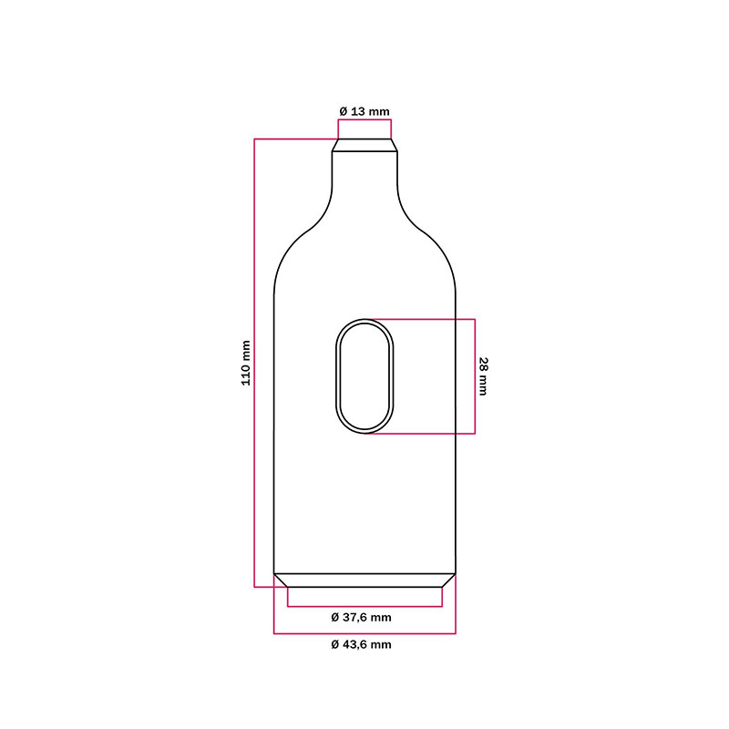 E27 silicone holder with switch and hidden cable lock white Creative-Cables