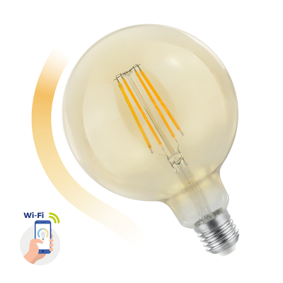 Amber bulb Wi-Fi LED E27...