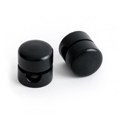 Textured black cable holder – Kolorowe Kable