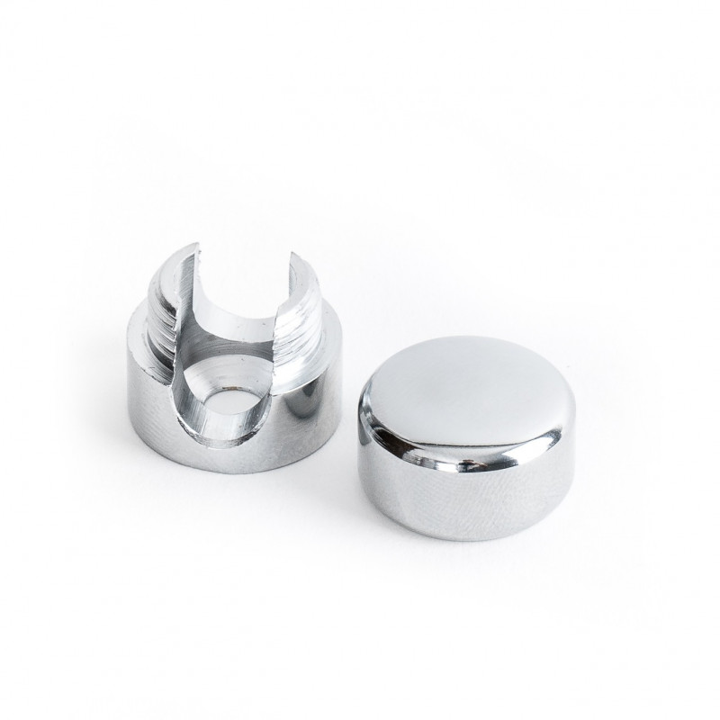 Cable holder chrome