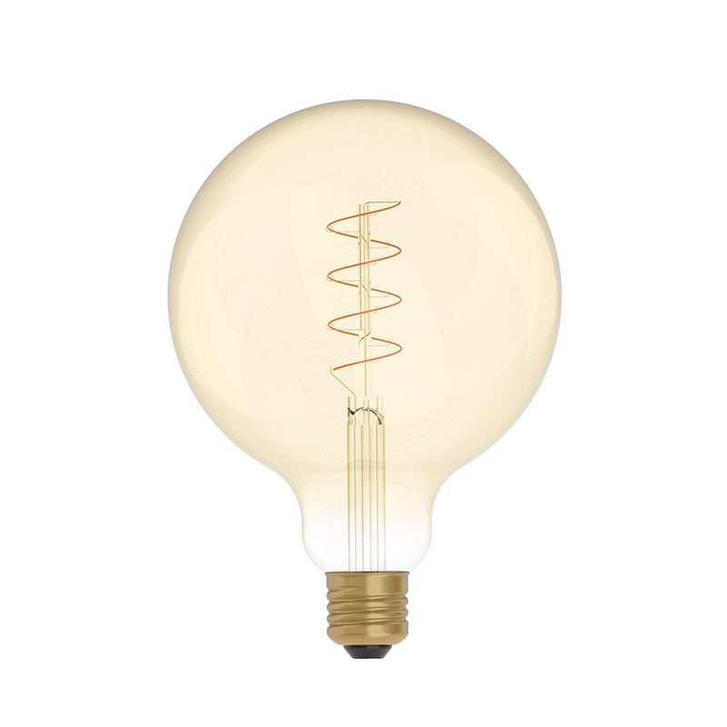 Amber bulb LED C-Line ball G125 E27 4W 1800K 250lm dimmable Bebulbs