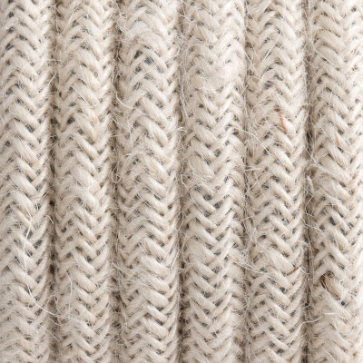 Kabel w oplocie jutowym J03 dwużyłowy 2x0.75