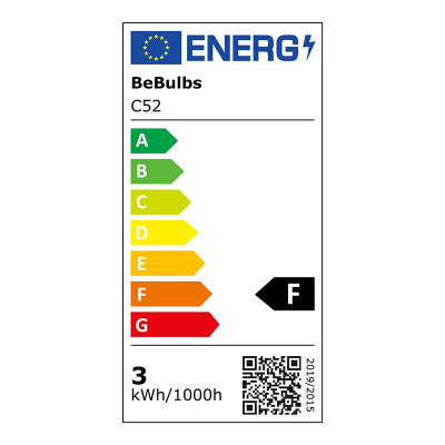 Amber bulb LED C-Line ball G45 filament cage E14 3,5W 2700K 300lm dimmable Bebulbs