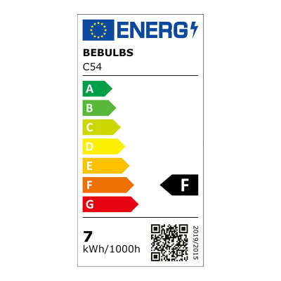 Amber bulb LED C-Line ball G125 filament cage E27 7W 2700K 640lm dimmable Bebulbs