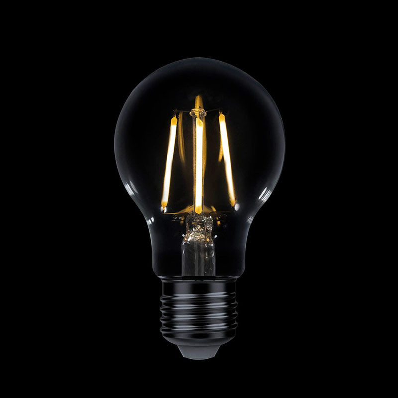 Przezroczysta żarówka LED E-Line klasyczny kształt A60 E27 4W 2700K 470lm Bebulbs