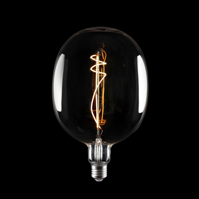 Black bulb LED H-Line Elipse 170 E27 10W 1800K 470lm dimmable Bebulbs