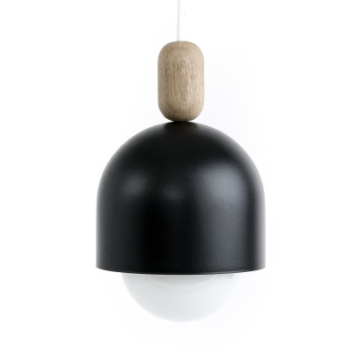 Loft Ovoi czarna lampa wisząca