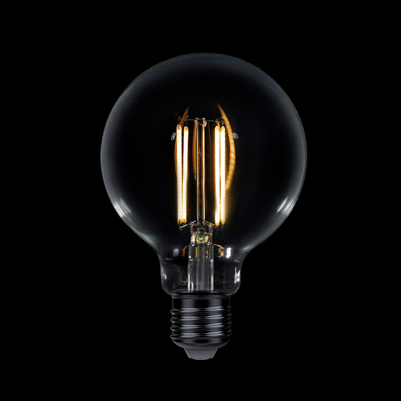 Transparent bulb LED N-Line ball G95 E27 7W 3500K 806lm dimmable Bebulbs
