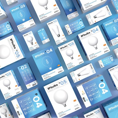 Porcelanowa żarówka LED P-Line Edison ST64 E27 7W 2700K 640lm ściemnialna Bebulbs